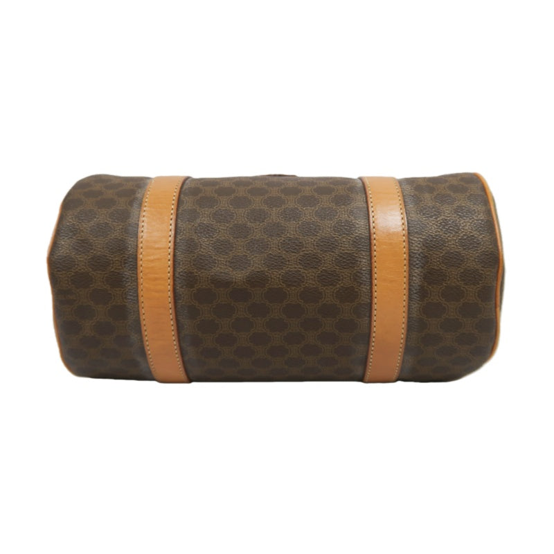 CELINE Macadam Handbag Brown Gold Hardware CELINE Monogram PVC Papillon Handbag