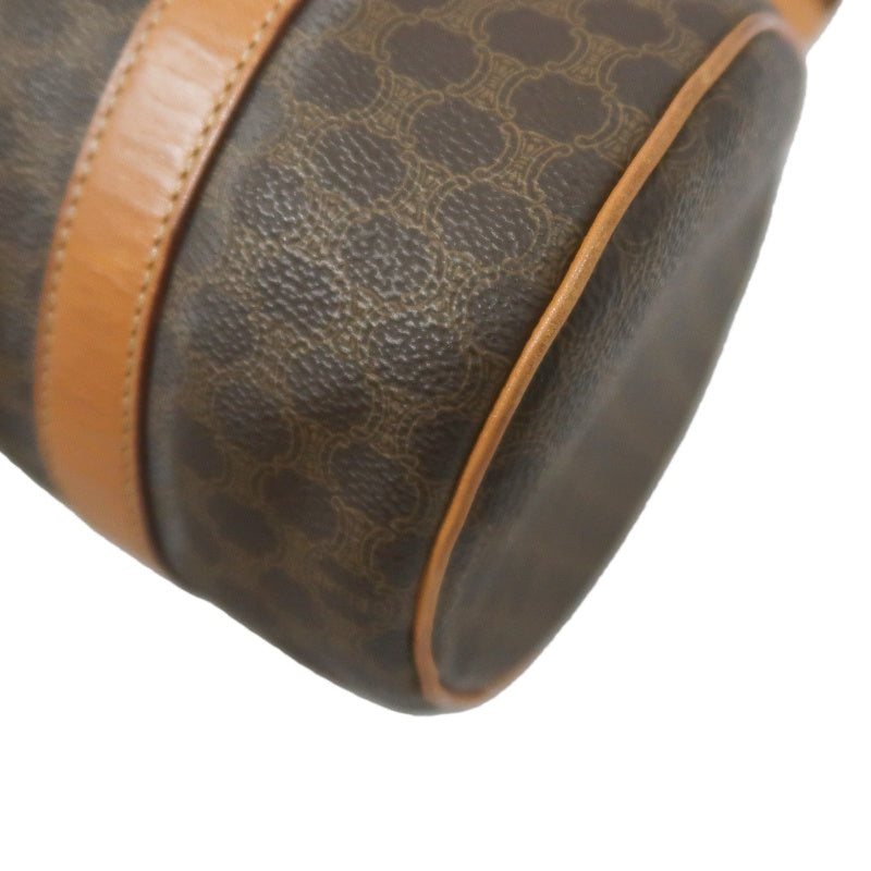 CELINE Macadam Handbag Brown Gold Hardware CELINE Monogram PVC Papillon Handbag