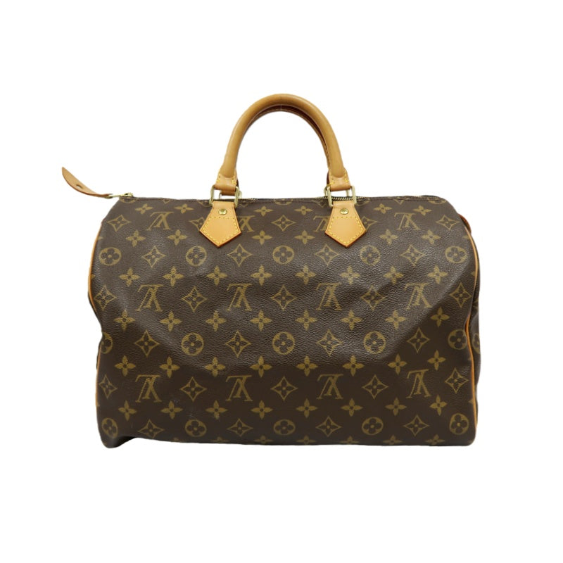 LOUIS VUITTON Speedy 35 Monogram Handbag, with Padlock & 2 Keys