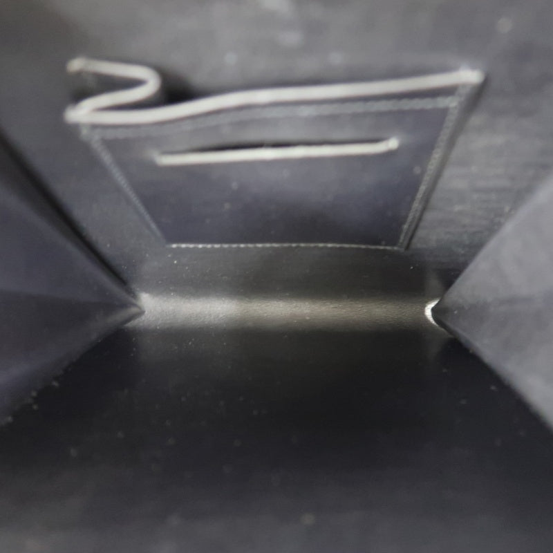 LOUIS VUITTON Ange GM Monogram Satin Handbag, Black, Silver Hardware