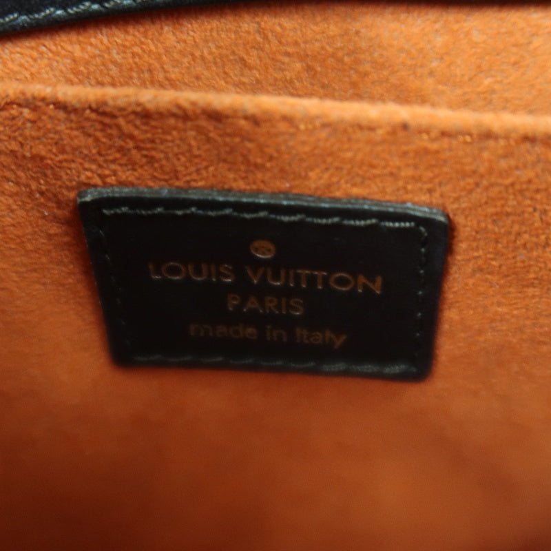 LOUIS VUITTON Impala Damier Sauvage Handbag, Brown, Suede, LV Damier Check, Antelope Fur