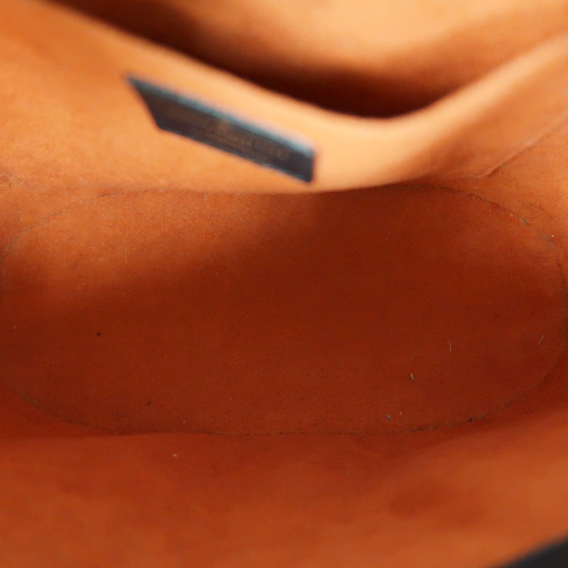 LOUIS VUITTON Impala Damier Sauvage Handbag, Brown, Suede, LV Damier Check, Antelope Fur