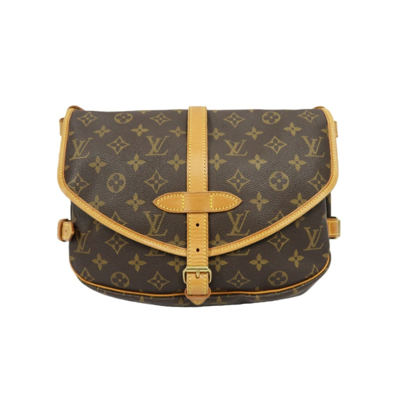 LOUIS VUITTON Soufflot 30 Monogram Shoulder Bag, Brown