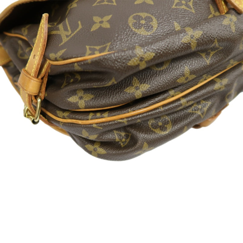 LOUIS VUITTON Soufflot 30 Monogram Shoulder Bag, Brown