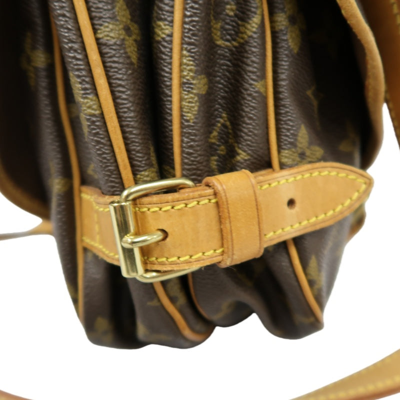 LOUIS VUITTON Soufflot 30 Monogram Shoulder Bag, Brown