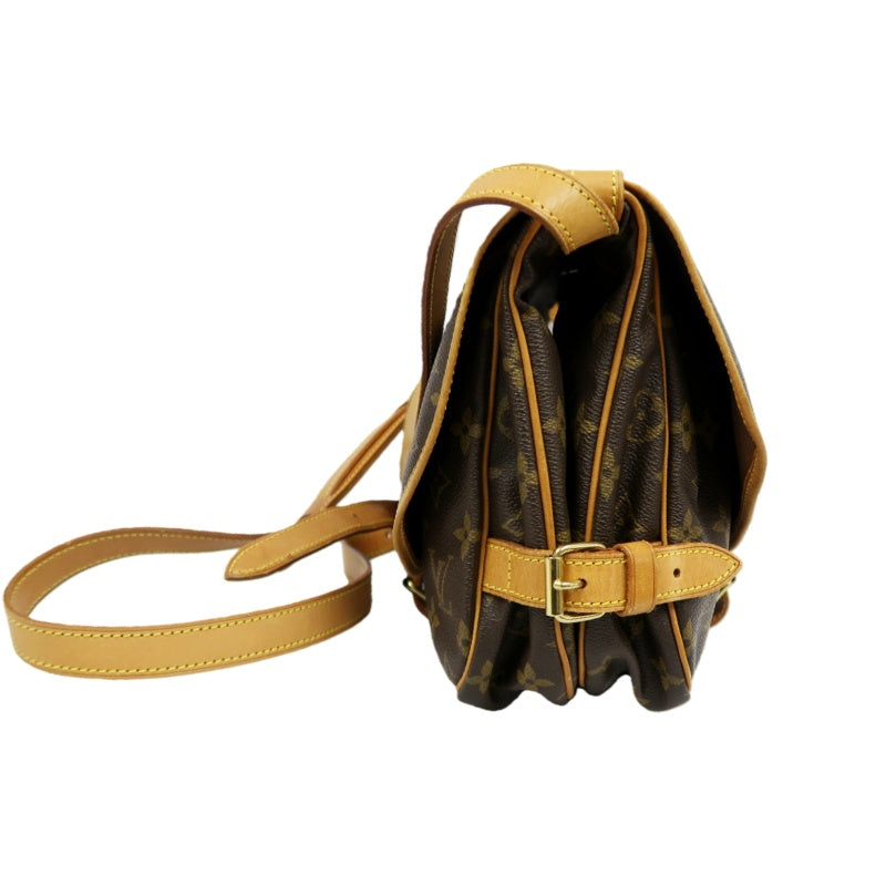 LOUIS VUITTON Soufflot 30 Monogram Shoulder Bag, Brown