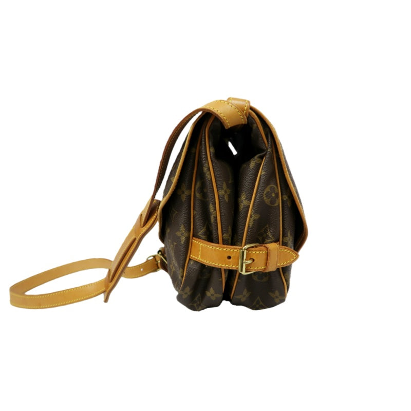 LOUIS VUITTON Soufflot 30 Monogram Shoulder Bag, Brown