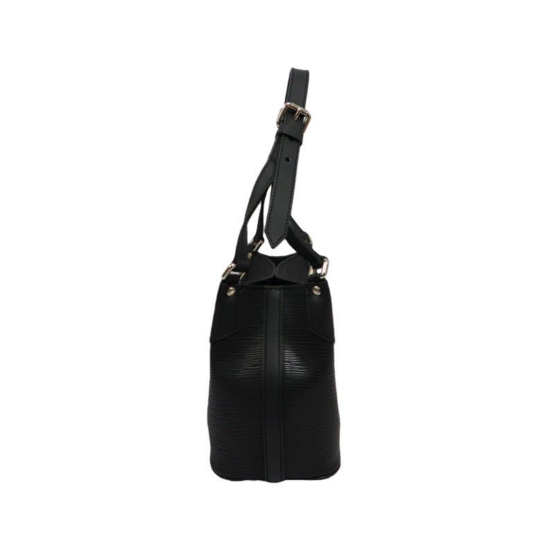 Louis Vuitton Mandala PM Epi Leather Shoulder Bag, Black with Silver Hardware