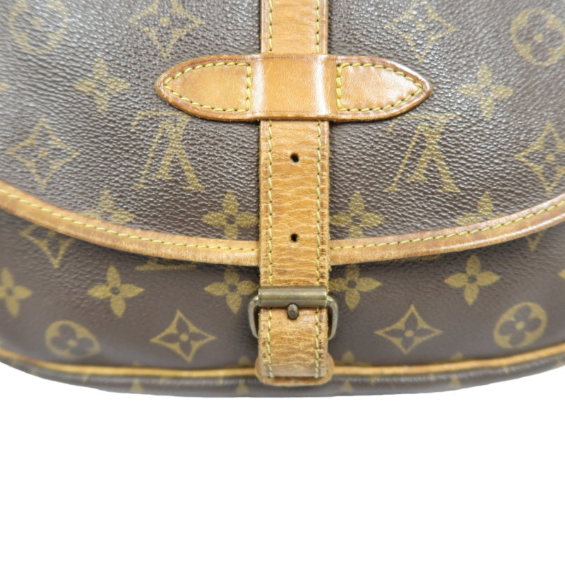 LOUIS VUITTON Soufflot 30, Monogram Canvas, Brown, Shoulder & Crossbody Bag