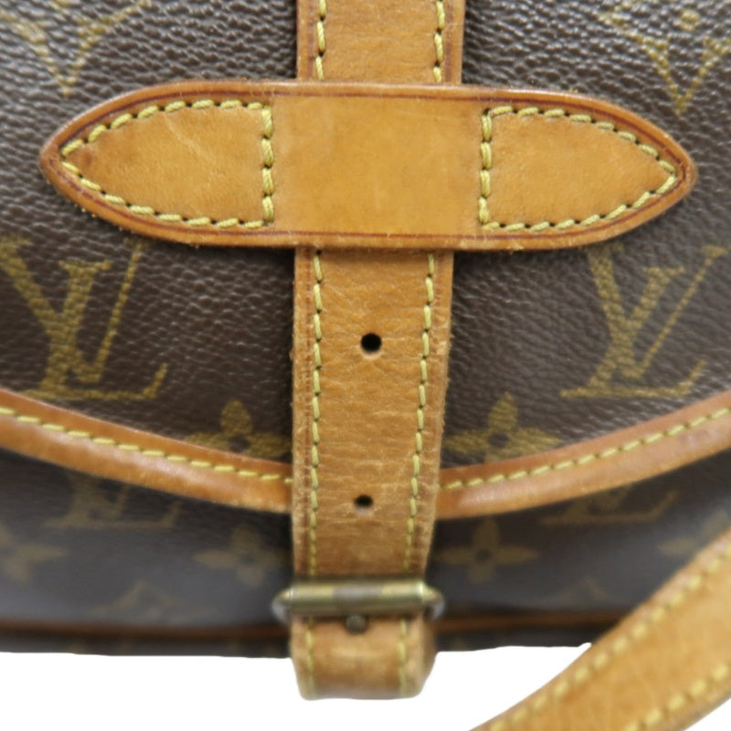 LOUIS VUITTON Soufflot 30, Monogram Canvas, Brown, Shoulder & Crossbody Bag