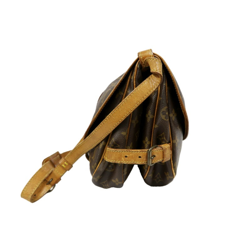 LOUIS VUITTON Soufflot 30, Monogram Canvas, Brown, Shoulder & Crossbody Bag