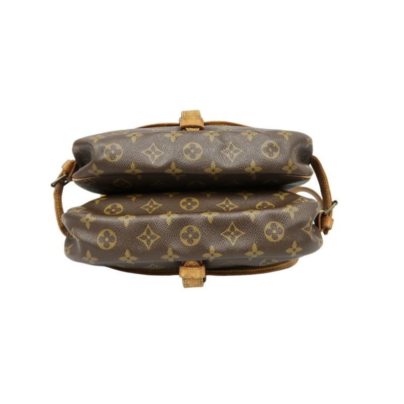 LOUIS VUITTON Soufflot 30, Monogram Canvas, Brown, Shoulder & Crossbody Bag