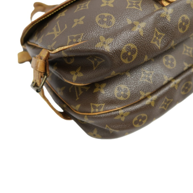 LOUIS VUITTON Soufflot 30, Monogram Canvas, Brown, Shoulder & Crossbody Bag