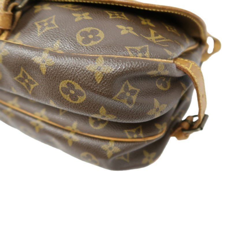 LOUIS VUITTON Soufflot 30, Monogram Canvas, Brown, Shoulder & Crossbody Bag