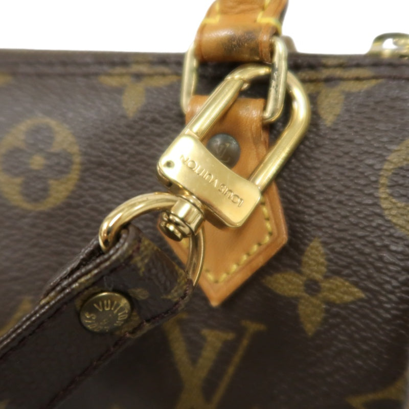 LOUIS VUITTON Nano Speedy, Monogram Canvas, Brown Handbag, with Shoulder Strap