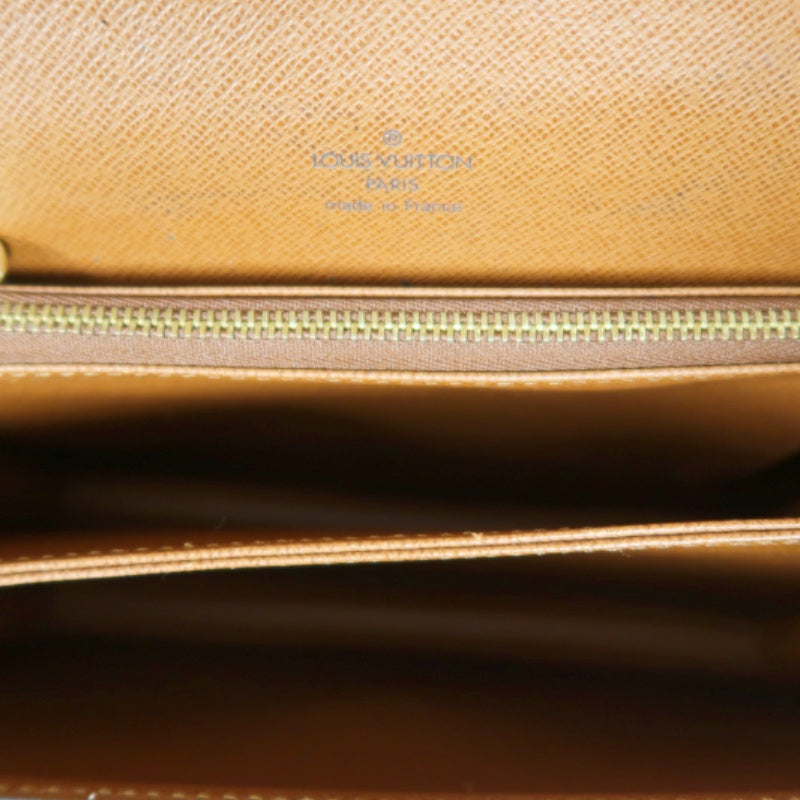 LOUIS VUITTON Raspail Monogram Shoulder Bag Brown LV Monogram PVC Shoulder Bag Handbag