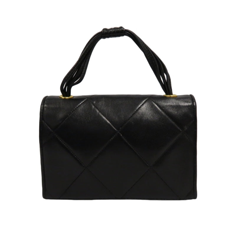 Chanel CC Mark Handbag, Lambskin, Black, Gold Hardware, with Authenticity Card