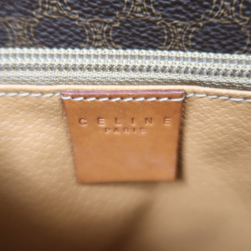 CELINE Macadam Tote Bag, Brown, CELINE Monogram PVC, Shoulder Bag