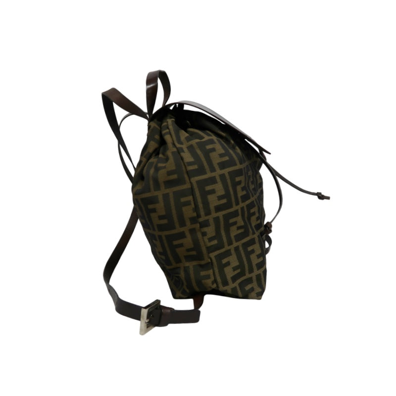 Fendi Zucca Backpack, Canvas, Brown