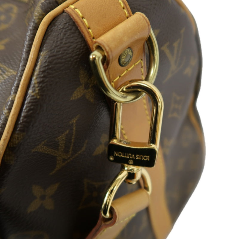 LOUIS VUITTON Keepall Bandoulière 50, Monogram Canvas, Brown, Boston Bag, Handbag