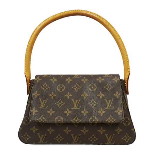 LOUIS VUITTON Monogram Mini Looping Handbag