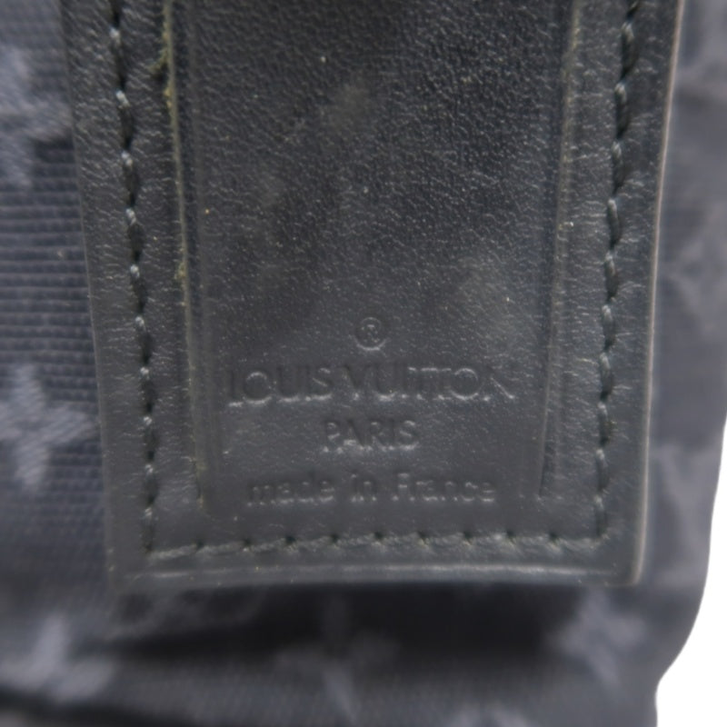 Louis Vuitton Luco PM Monogram Mini Handbag, Canvas, Black, Gold Hardware, LV Black Denim Canvas Handbag