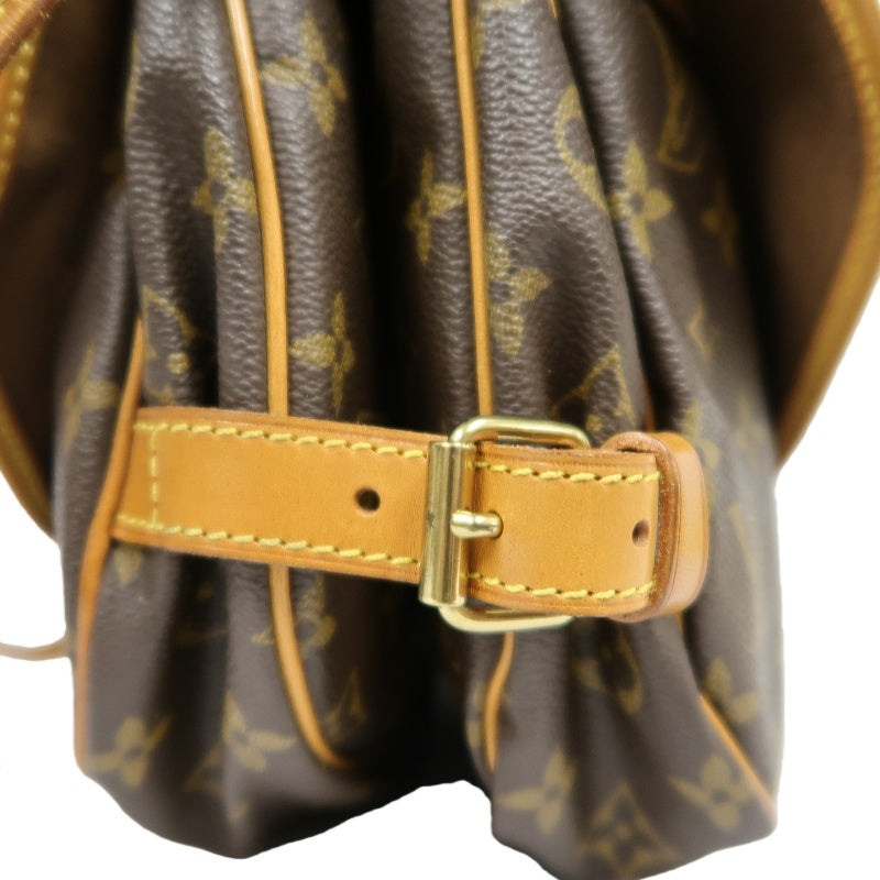 LOUIS VUITTON Saumur 30 Monogram Shoulder Bag Brown LV Monogram PVC Saumur 30 Shoulder and Crossbody Bag