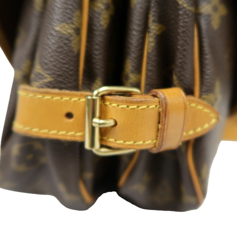 LOUIS VUITTON Saumur 30 Monogram Shoulder Bag Brown LV Monogram PVC Saumur 30 Shoulder and Crossbody Bag