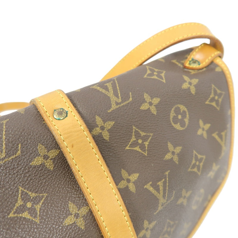 LOUIS VUITTON Saumur 30 Monogram Shoulder Bag Brown LV Monogram PVC Saumur 30 Shoulder and Crossbody Bag