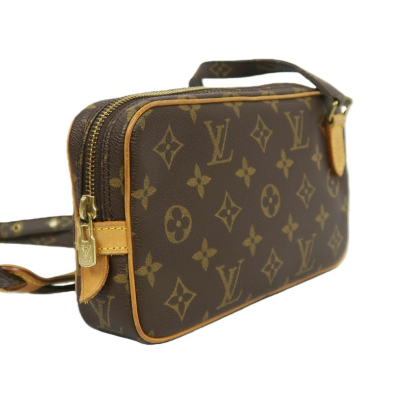 LOUIS VUITTON Pochette Marly Bandouliere Monogram Shoulder Bag Brown LV Monogram PVC Disney Crossbody Bag