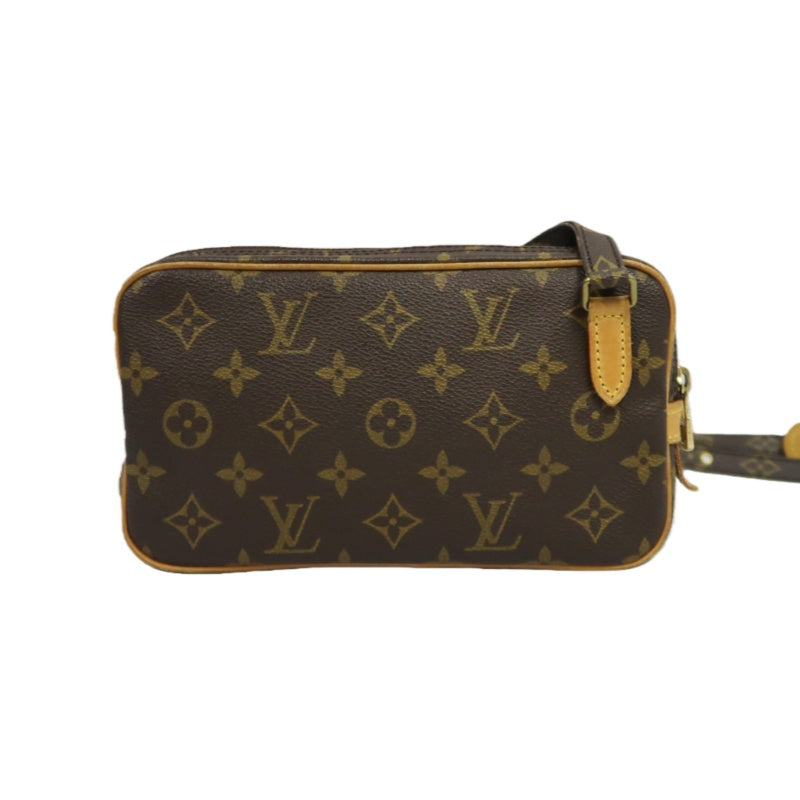LOUIS VUITTON Pochette Marly Bandouliere Monogram Shoulder Bag Brown LV Monogram PVC Disney Crossbody Bag