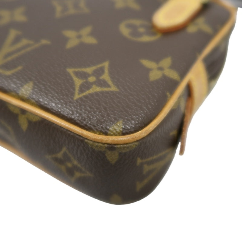 LOUIS VUITTON Pochette Marly Bandouliere Monogram Shoulder Bag Brown LV Monogram PVC Disney Crossbody Bag
