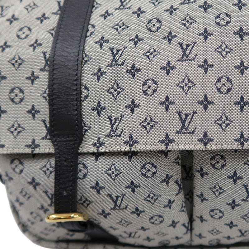 LOUIS VUITTON Sac Mam Monogram Mini Shoulder Bag, Canvas, Gray