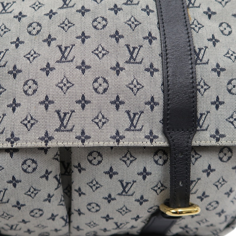 LOUIS VUITTON Sac Mam Monogram Mini Shoulder Bag, Canvas, Gray