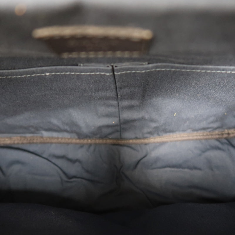 LOUIS VUITTON Sac Mam Monogram Mini Shoulder Bag, Canvas, Gray