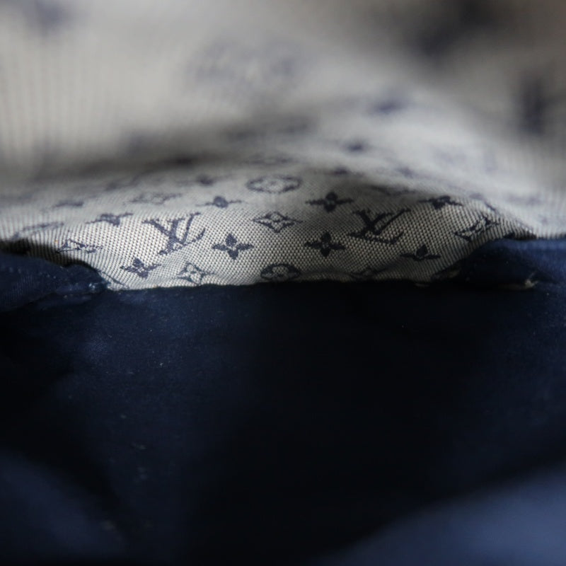 LOUIS VUITTON Sac Mam Monogram Mini Shoulder Bag, Canvas, Gray