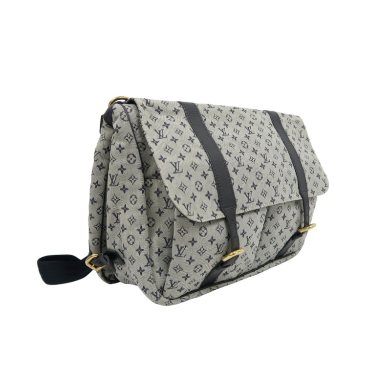 LOUIS VUITTON Sac Mam Monogram Mini Shoulder Bag, Canvas, Gray