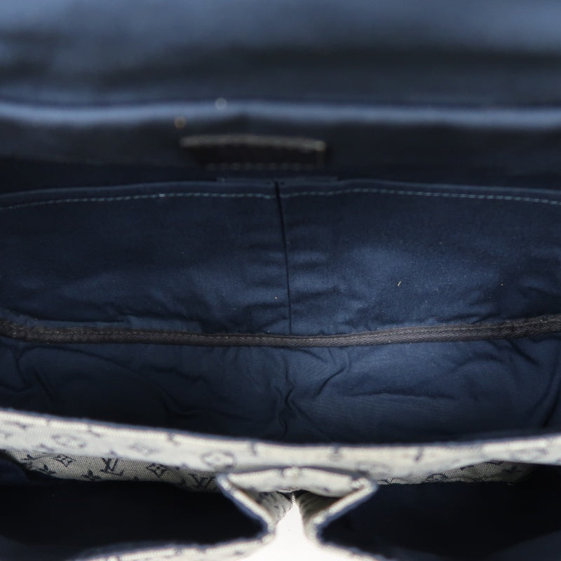 LOUIS VUITTON Sac Mam Monogram Mini Shoulder Bag, Canvas, Gray