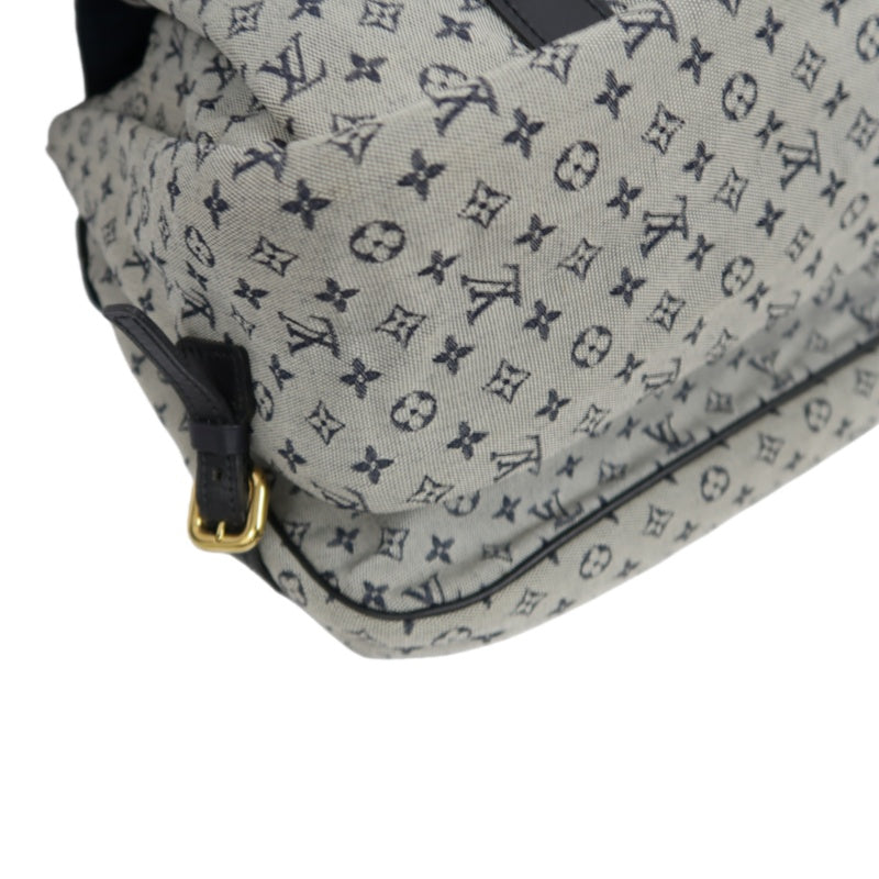 LOUIS VUITTON Sac Mam Monogram Mini Shoulder Bag, Canvas, Gray
