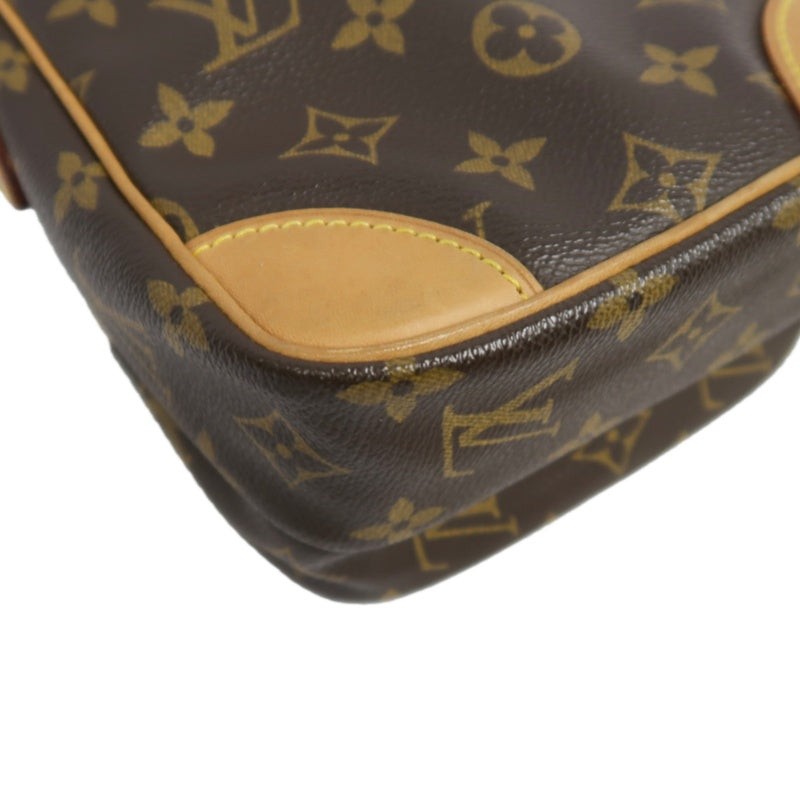 LOUIS VUITTON Amazon Monogram Shoulder Bag Brown LV Monogram PVC Vertical Camera Crossbody Bag