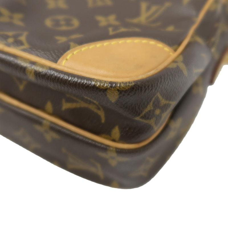 LOUIS VUITTON Amazon Monogram Shoulder Bag Brown LV Monogram PVC Vertical Camera Crossbody Bag