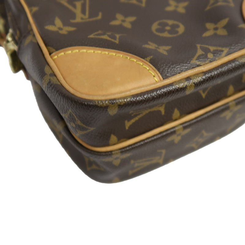 LOUIS VUITTON Amazon Monogram Shoulder Bag Brown LV Monogram PVC Vertical Camera Crossbody Bag