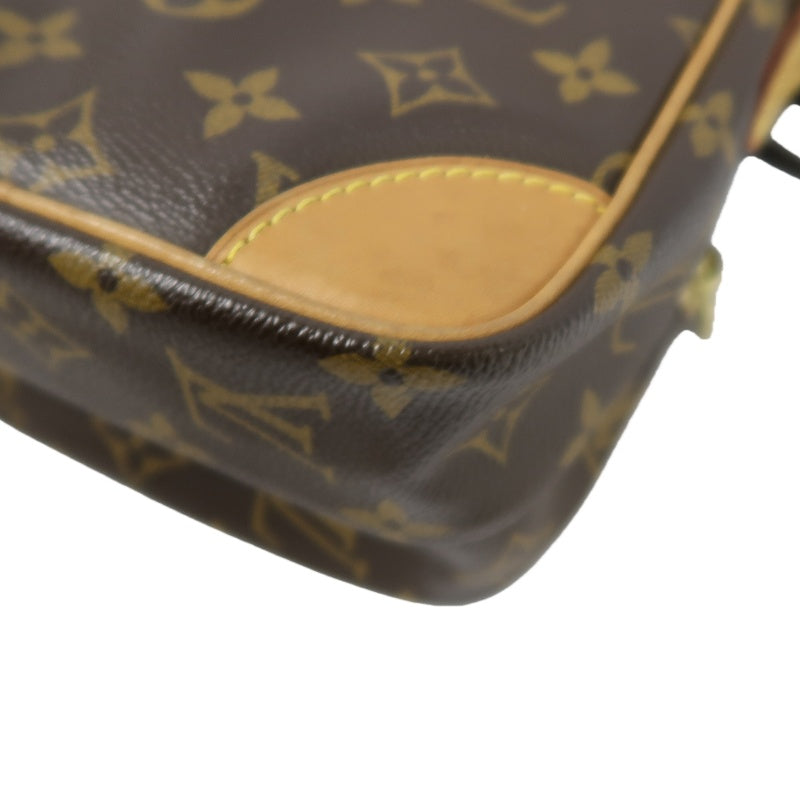 LOUIS VUITTON Amazon Monogram Shoulder Bag Brown LV Monogram PVC Vertical Camera Crossbody Bag