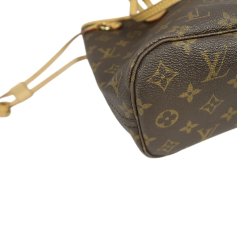 LOUIS VUITTON Monogram Brown Neverfull PM Tote Shoulder Bag