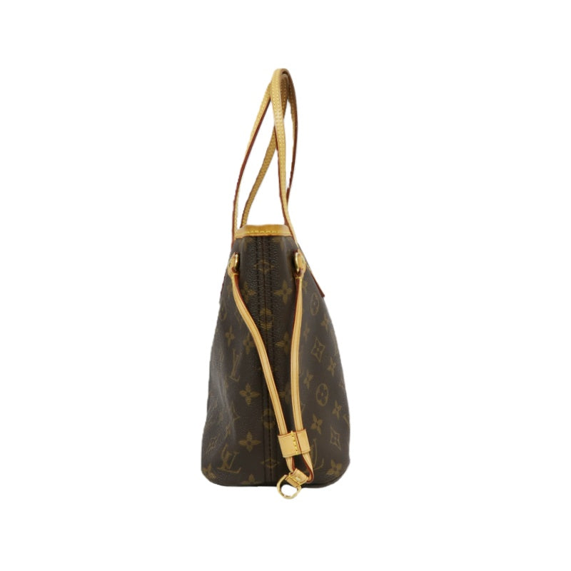 LOUIS VUITTON Monogram Brown Neverfull PM Tote Shoulder Bag