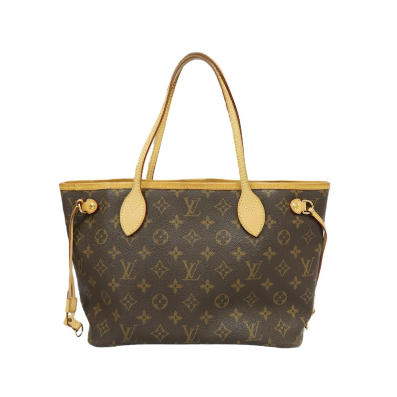 LOUIS VUITTON Monogram Brown Neverfull PM Tote Shoulder Bag