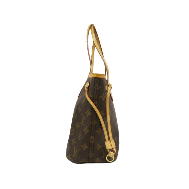 LOUIS VUITTON Monogram Brown Neverfull PM Tote Shoulder Bag