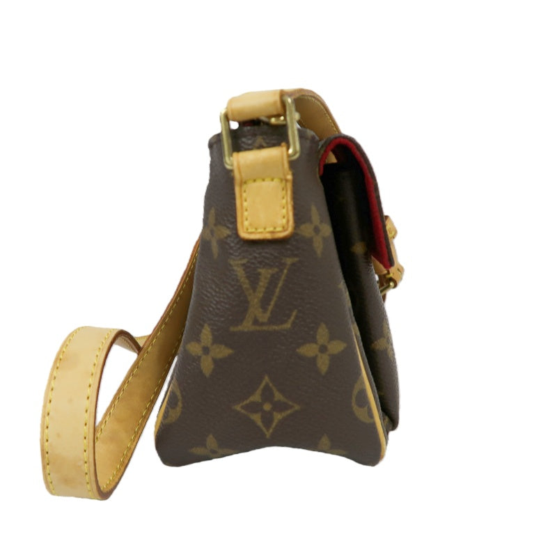 LOUIS VUITTON Viva Cité PM Monogram Shoulder Bag Brown LV Monogram PVC Tofu Crossbody Bag
