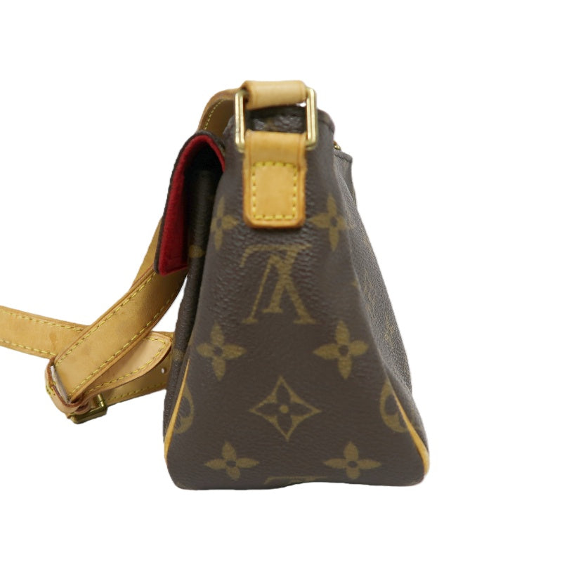 LOUIS VUITTON Viva Cité PM Monogram Shoulder Bag Brown LV Monogram PVC Tofu Crossbody Bag