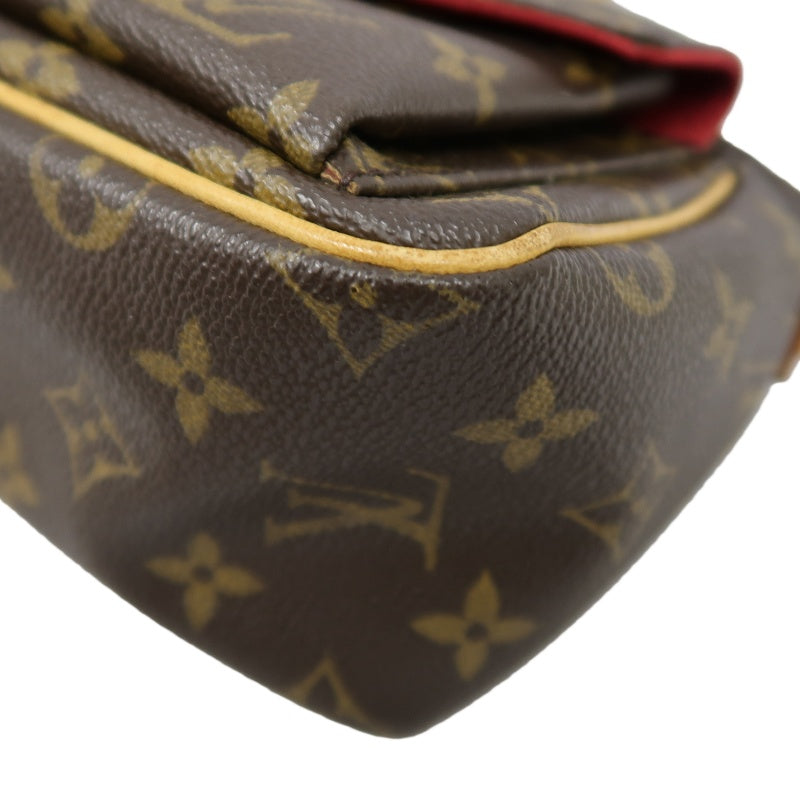 LOUIS VUITTON Viva Cité PM Monogram Shoulder Bag Brown LV Monogram PVC Tofu Crossbody Bag